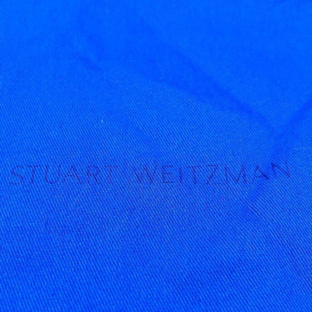 Stuart Weitzman Drawstring Top Large Dust Bag Roy… - image 3